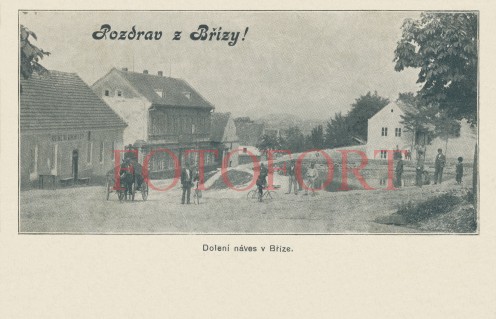 Bříza pod Řípem 1899