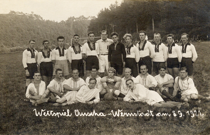 Úštěk 1921 - fotbal