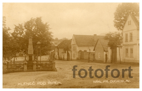 Kleneč pod Řípem 1925