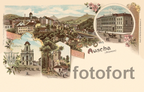 Úštěk 1900