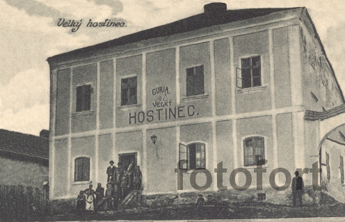 Bátovce 1923 - hostinec Curia