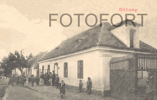 Děčany 1910b