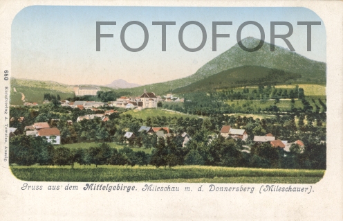 Milešov 1900